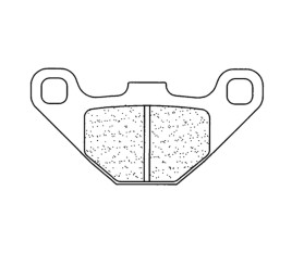 Plaquettes de frein CL BRAKES Quad métal fritté - 2306ATV1 - 1034873