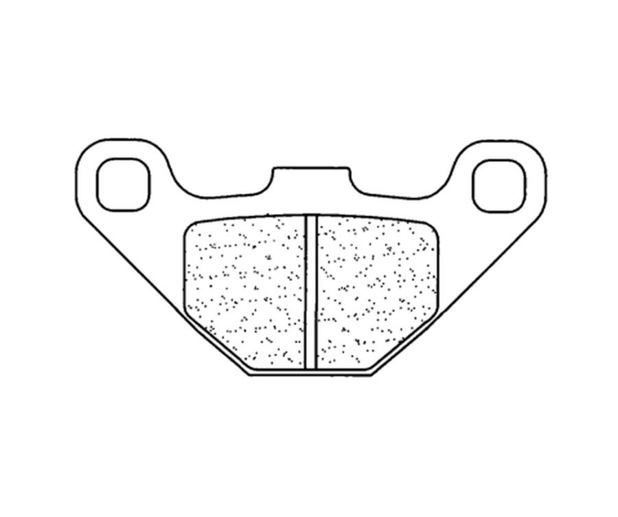 Plaquettes de frein CL BRAKES Quad métal fritté - 2306ATV1