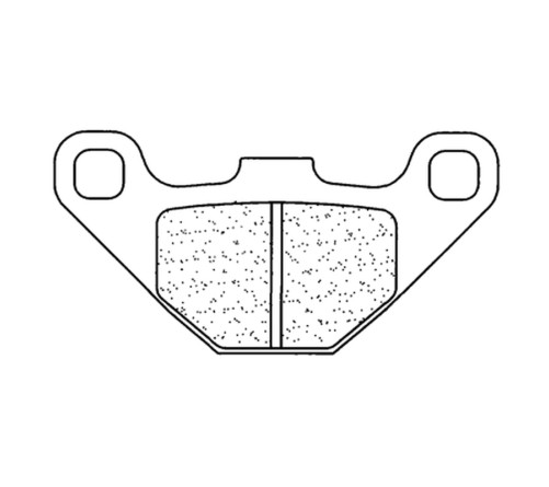 Plaquettes de frein CL BRAKES Quad métal fritté - 2306ATV1 - 1034873