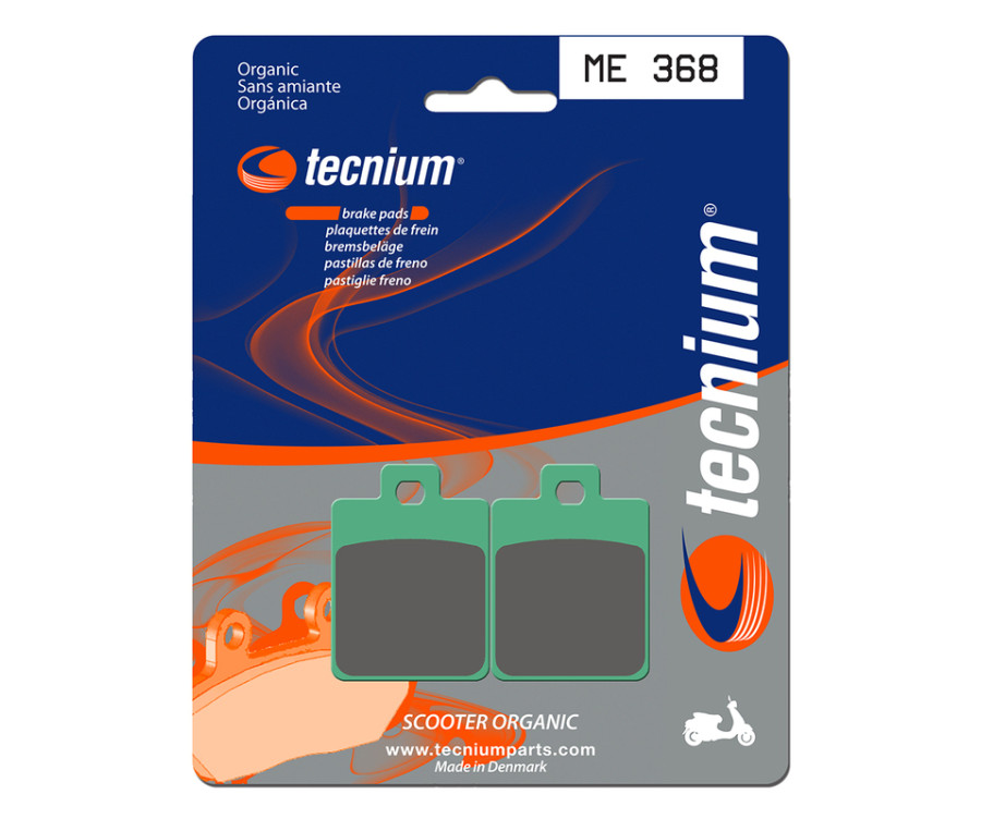 Plaquettes de frein TECNIUM Scooter organique - ME368