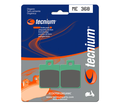 Plaquettes de frein TECNIUM Scooter organique - ME368 - 1022689