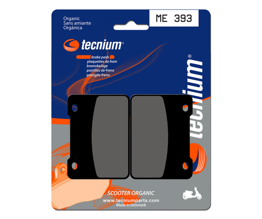 Plaquettes de frein TECNIUM Scooter organique - ME393