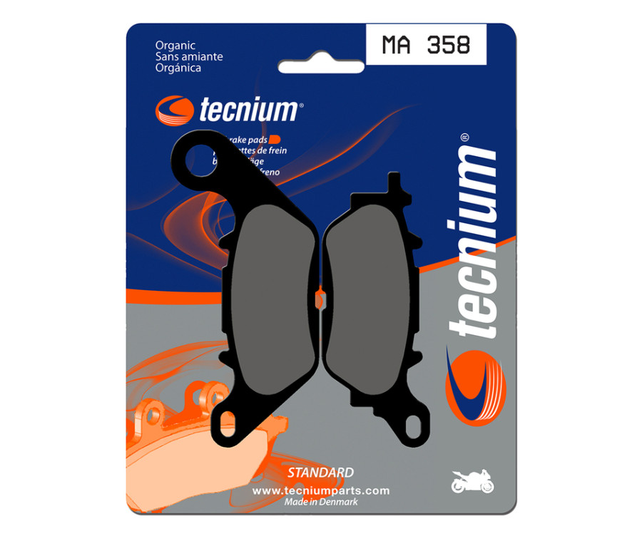 Plaquettes de frein TECNIUM route organique - MA358