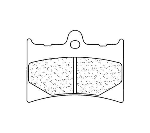 Plaquettes de frein CL BRAKES Racing métal fritté - 2398C60