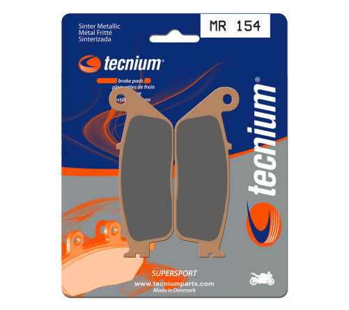 Plaquettes de frein TECNIUM Performance métal fritté - MR154 - 1023043