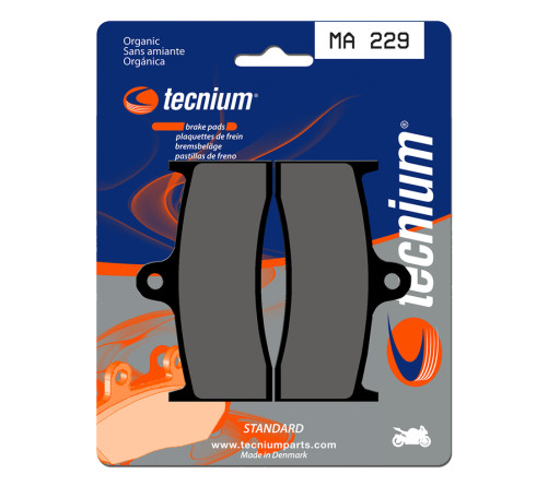 Plaquettes de frein TECNIUM route organique - MA229 - 1022429