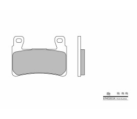 Plaquettes de frein BREMBO route métal fritté - 07HD20SA