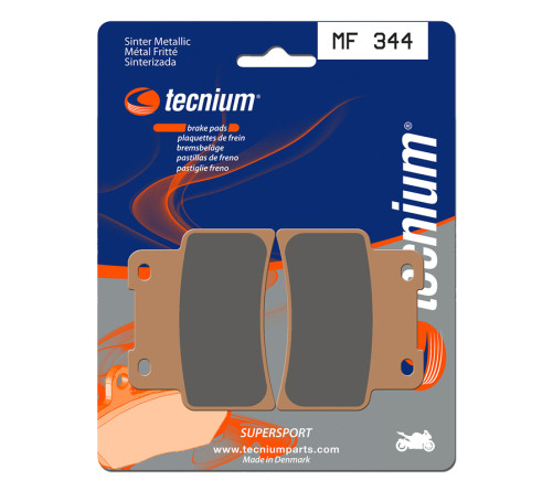 Plaquettes de frein TECNIUM Performance métal fritté - MF344 - 1022780