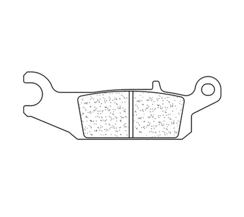 Plaquettes de frein CL BRAKES Quad métal fritté - 1192ATV1 - 1034748