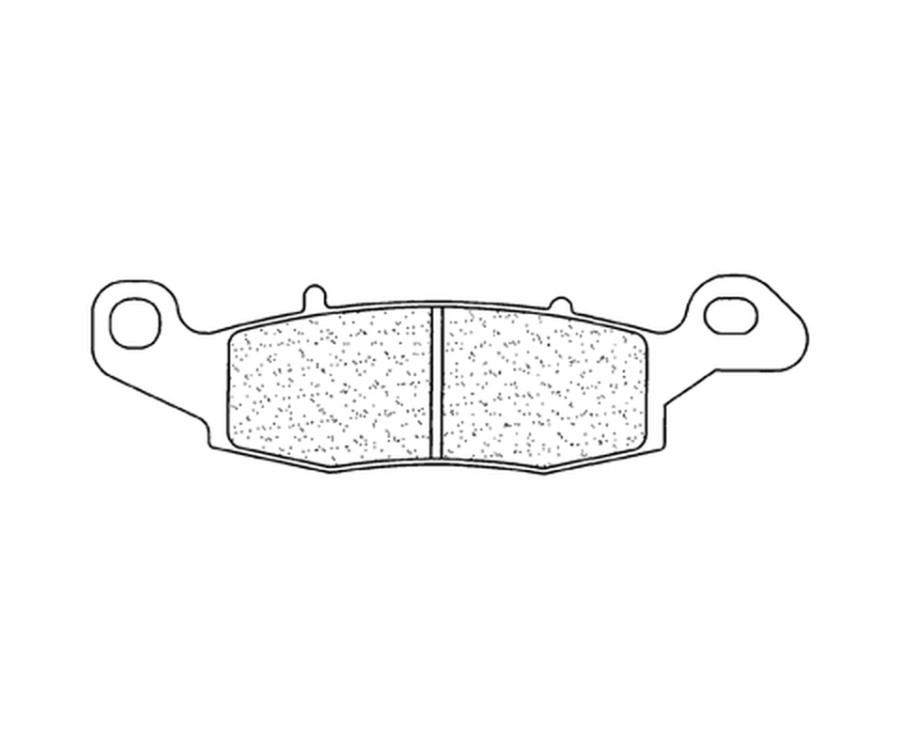 Plaquettes de frein CL BRAKES Racing métal fritté - 2383C60