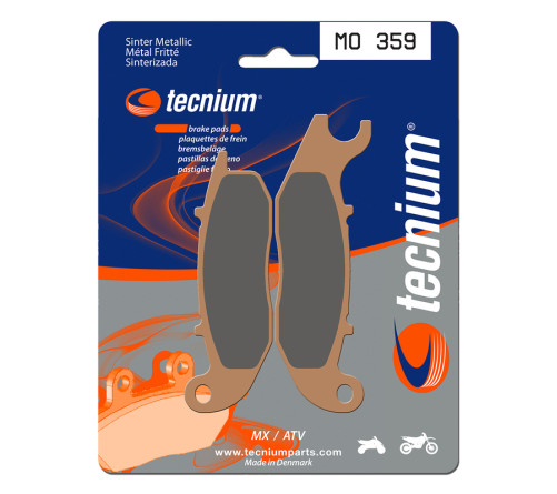 Plaquettes de frein TECNIUM MX/Quad métal fritté - MO359 - 1022894