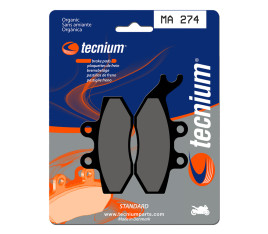 Plaquettes de frein TECNIUM route organique - MA274 - 1022452