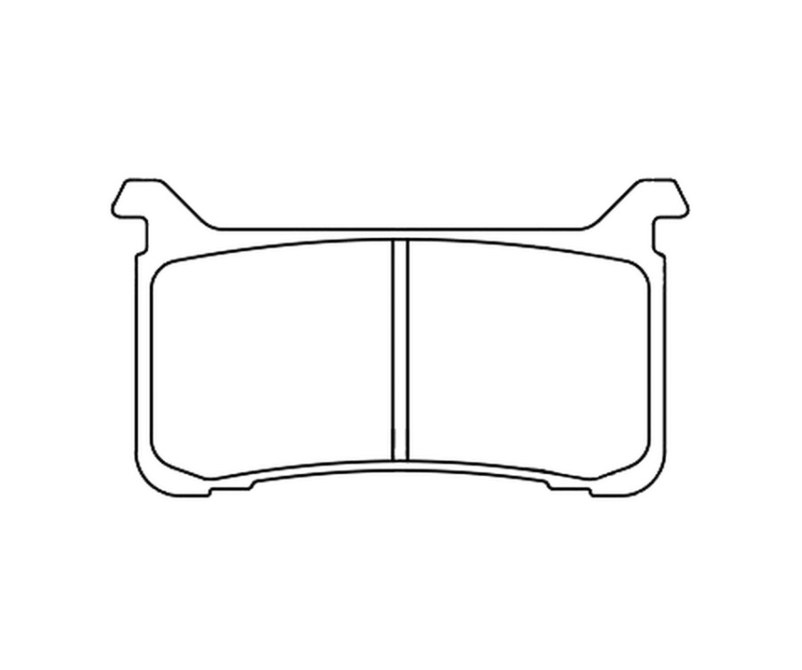 Plaquettes de frein CL BRAKES racing métal fritté - 1252C60