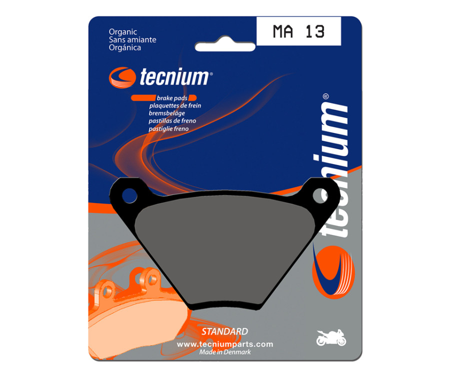 Plaquettes de frein TECNIUM route organique - MA13