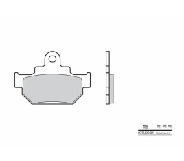 Plaquettes de frein BREMBO route carbone céramique - 07SU0904