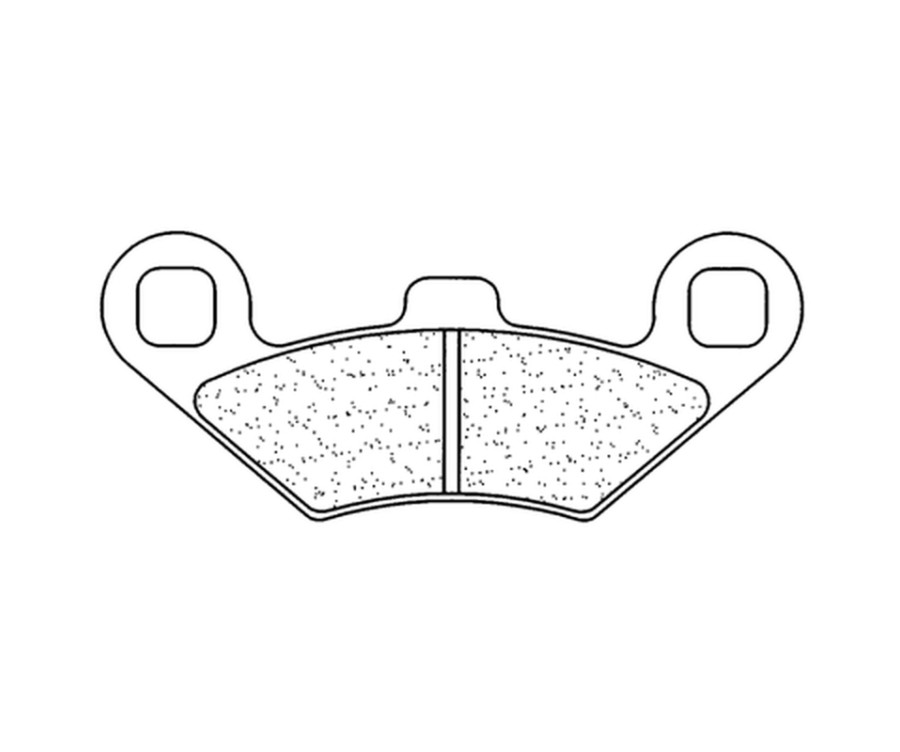 Plaquettes de frein CL BRAKES Quad métal fritté - 2927ATV1