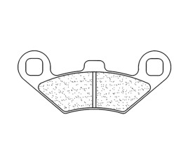 Plaquettes de frein CL BRAKES Quad métal fritté - 2927ATV1