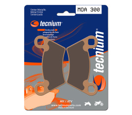 Plaquettes de frein TECNIUM MX/Quad métal fritté - MOA300 - 1022935