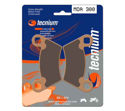 Plaquettes de frein TECNIUM MX/Quad métal fritté - MOA300 - 1022935