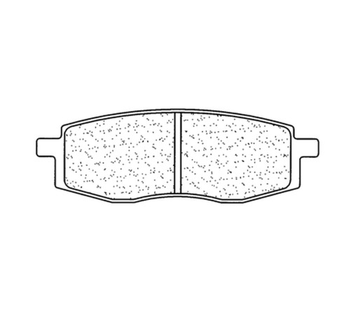 Plaquettes de frein CL BRAKES Off-Road métal fritté - 2792MX10 - 1035032