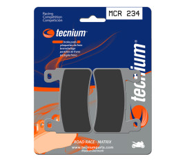 Plaquettes de frein TECNIUM Racing métal fritté carbone - MCR234 - 1022585