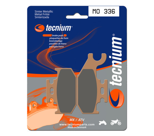 Plaquettes de frein TECNIUM MX/Quad métal fritté - MO336 - 1022887