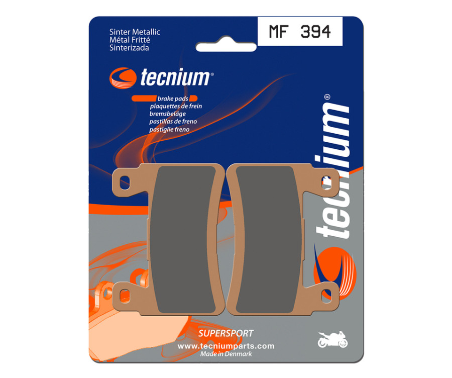 Plaquettes de frein TECNIUM Performance métal fritté - MF394