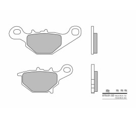 Plaquettes de frein BREMBO Off-Road métal fritté - 07SU31SD - 1036193