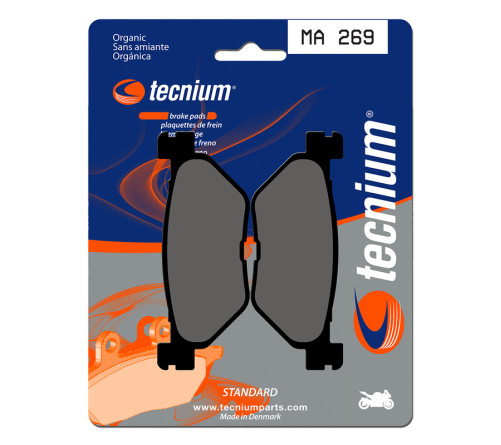 Plaquettes de frein TECNIUM route organique - MA269 - 1022449