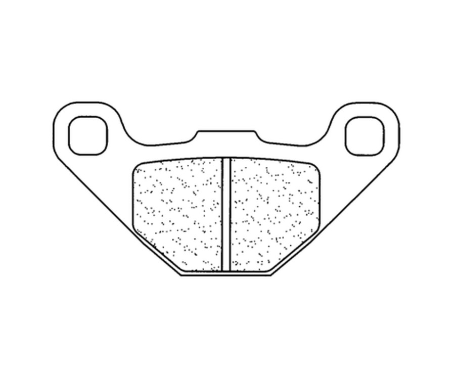 Plaquettes de frein CL BRAKES Route métal fritté - 2472RX3