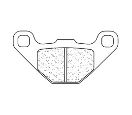 Plaquettes de frein CL BRAKES Route métal fritté - 2472RX3