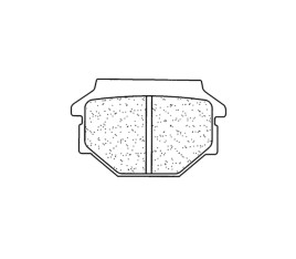 Plaquettes de frein CL BRAKES Route métal fritté - 2472RX3