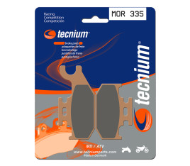 Plaquettes de frein TECNIUM Racing MX/Quad métal fritté - MOR335