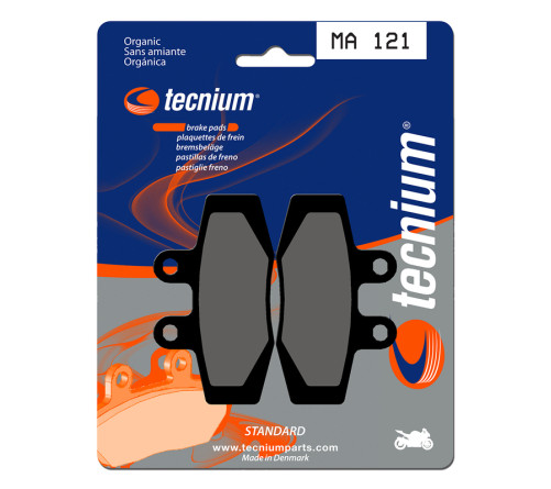 Plaquettes de frein TECNIUM route organique - MA121 - 1022342