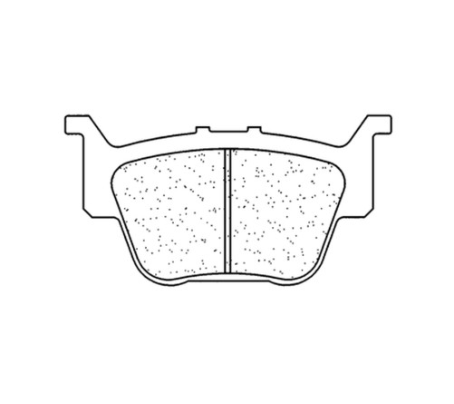 Plaquettes de frein CL BRAKES Quad métal fritté - 1140ATV1 - 1034703