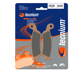 Plaquettes de frein TECNIUM Racing MX/Quad métal fritté - MOR340 - 1022990