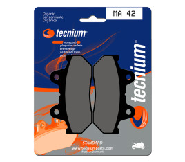 Plaquettes de frein TECNIUM route organique - MA42