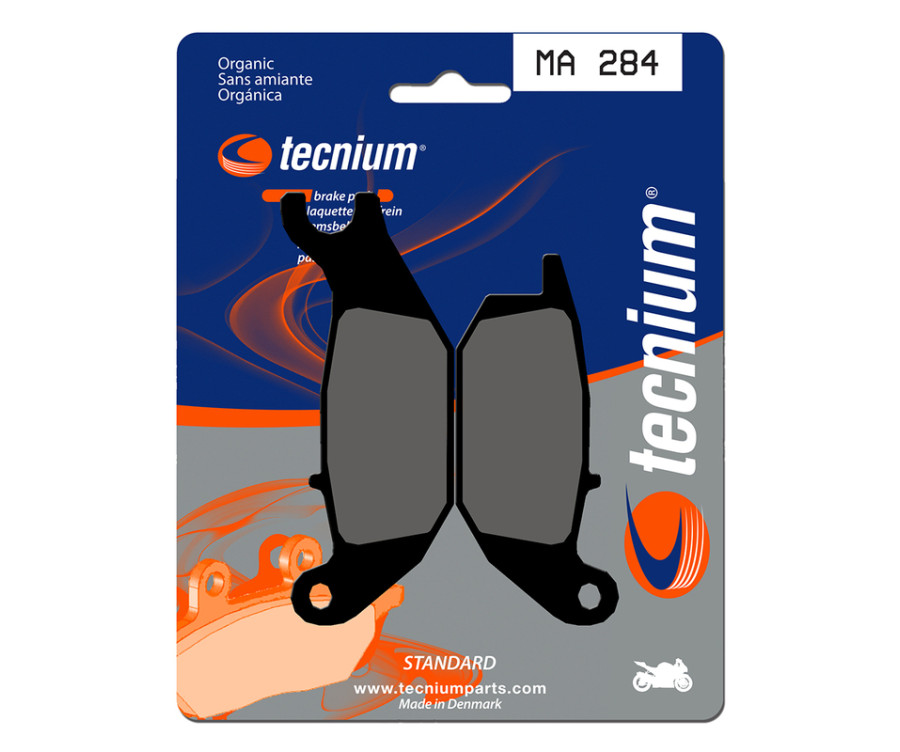 Plaquettes de frein TECNIUM route organique - MA284