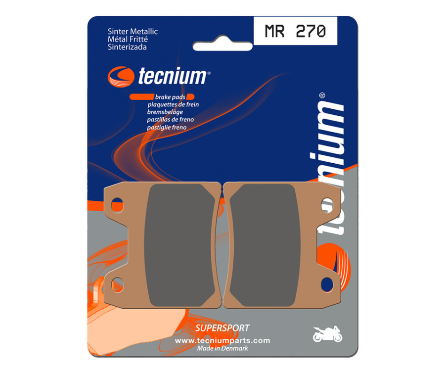 Plaquettes de frein TECNIUM Performance métal fritté - MR270