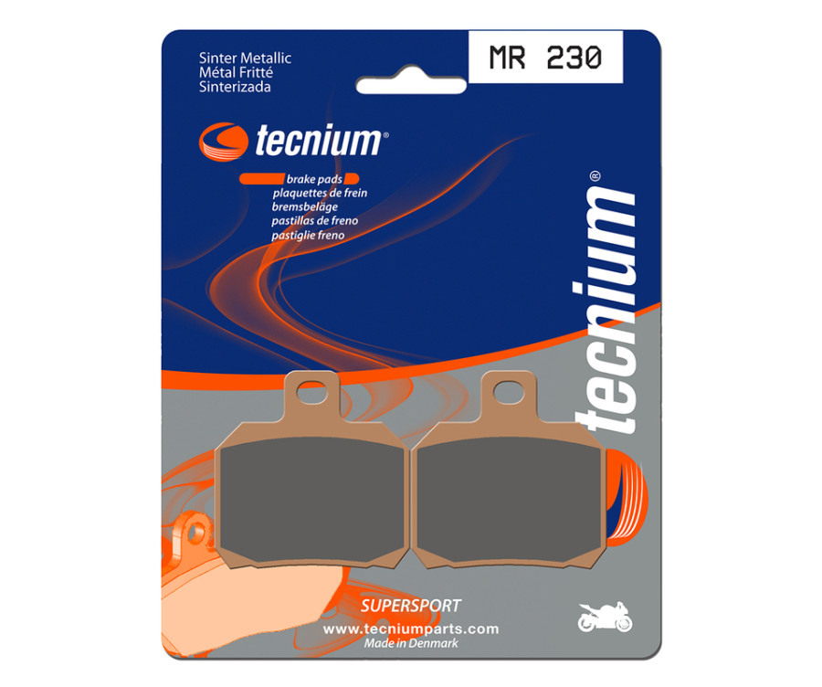 Plaquettes de frein TECNIUM Performance métal fritté - MR230