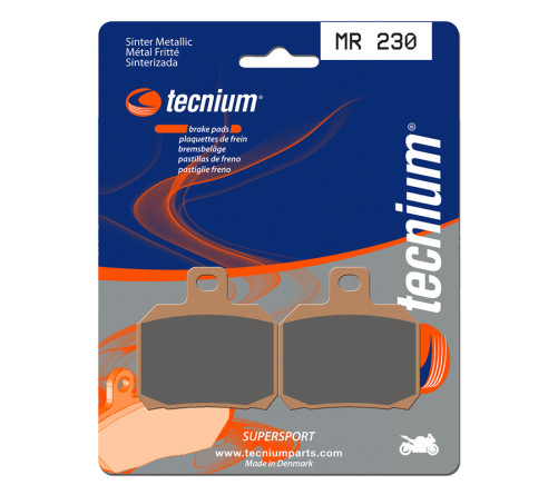 Plaquettes de frein TECNIUM Performance métal fritté - MR230 - 1023060