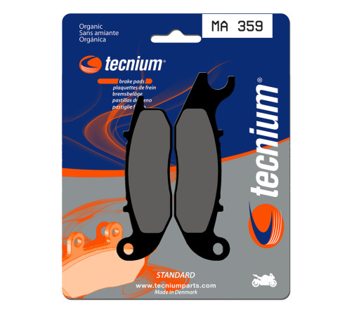 Plaquettes de frein TECNIUM route organique - MA359