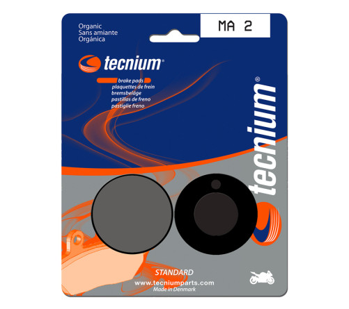 Plaquettes de frein TECNIUM route organique - MA2 - 1022413