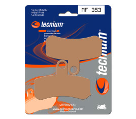 Plaquettes de frein TECNIUM Performance métal fritté - MF353