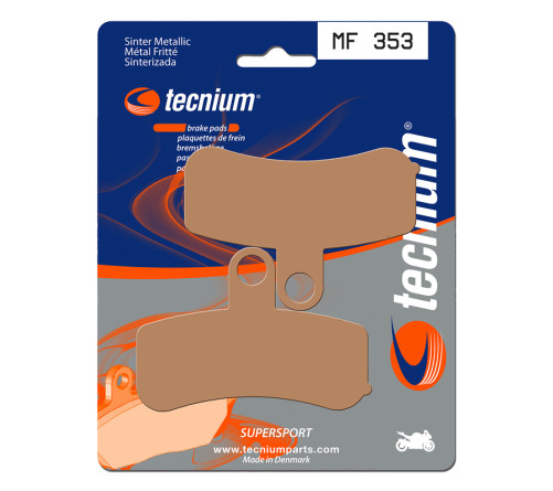 Plaquettes de frein TECNIUM Performance métal fritté - MF353