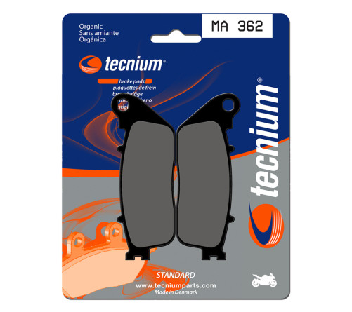 Plaquettes de frein TECNIUM route organique - MA362 - 1022494