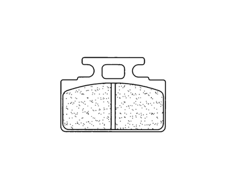 Plaquettes de frein CL BRAKES Route métal fritté - 2287RX3