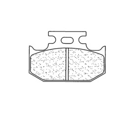 Plaquettes de frein CL BRAKES Quad métal fritté - 1235ATV1