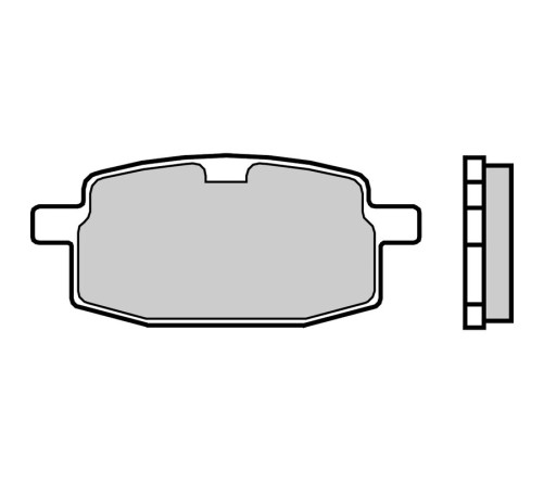 Plaquettes de frein BREMBO Scooter carbone céramique - 07041 - 1035691