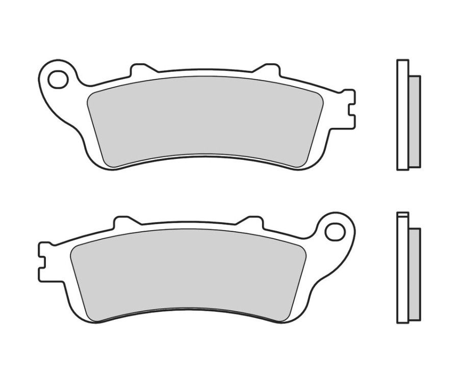 Plaquettes de frein BREMBO route carbone céramique - 07HO4308